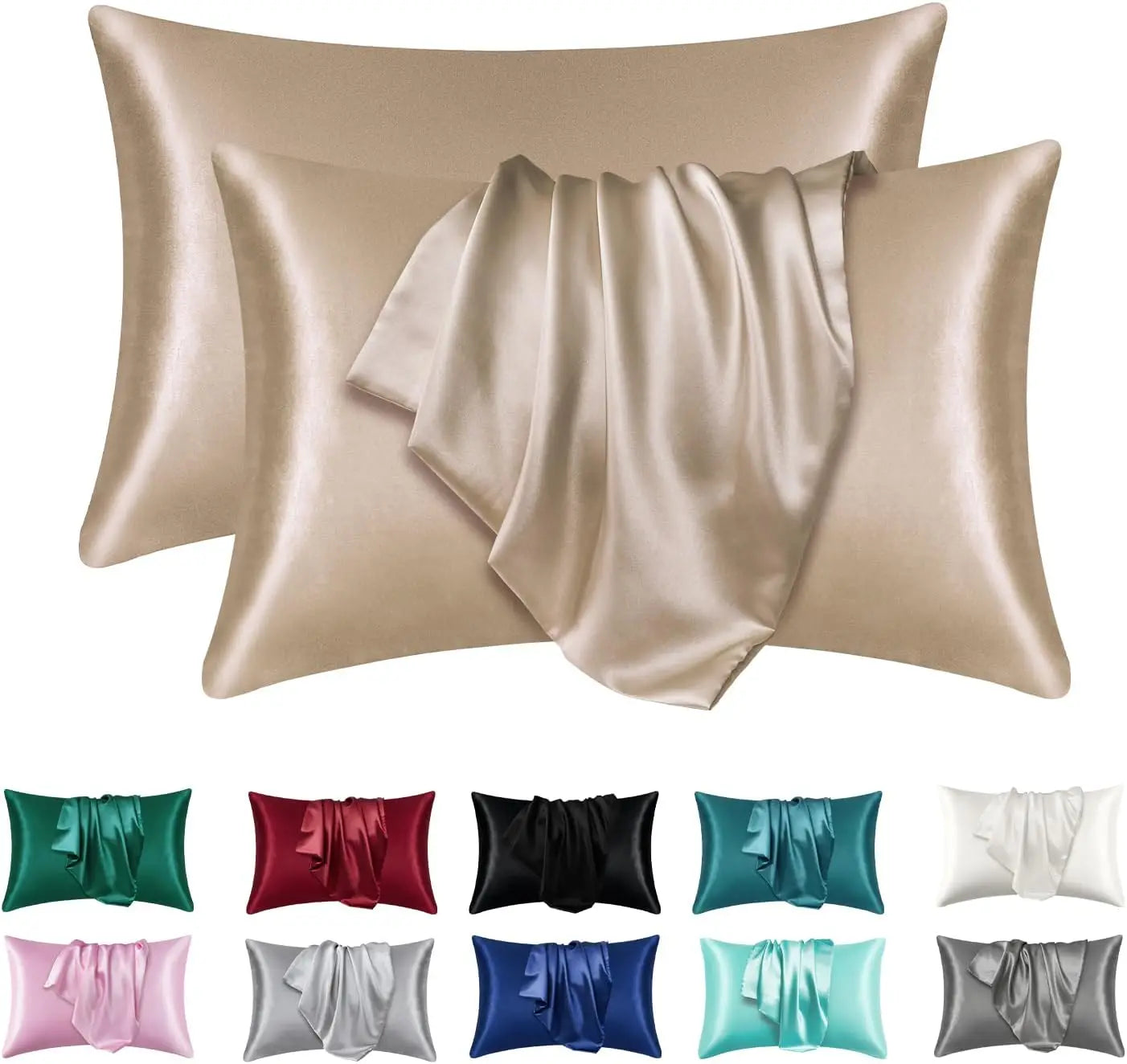 Satin Pillowcase Set