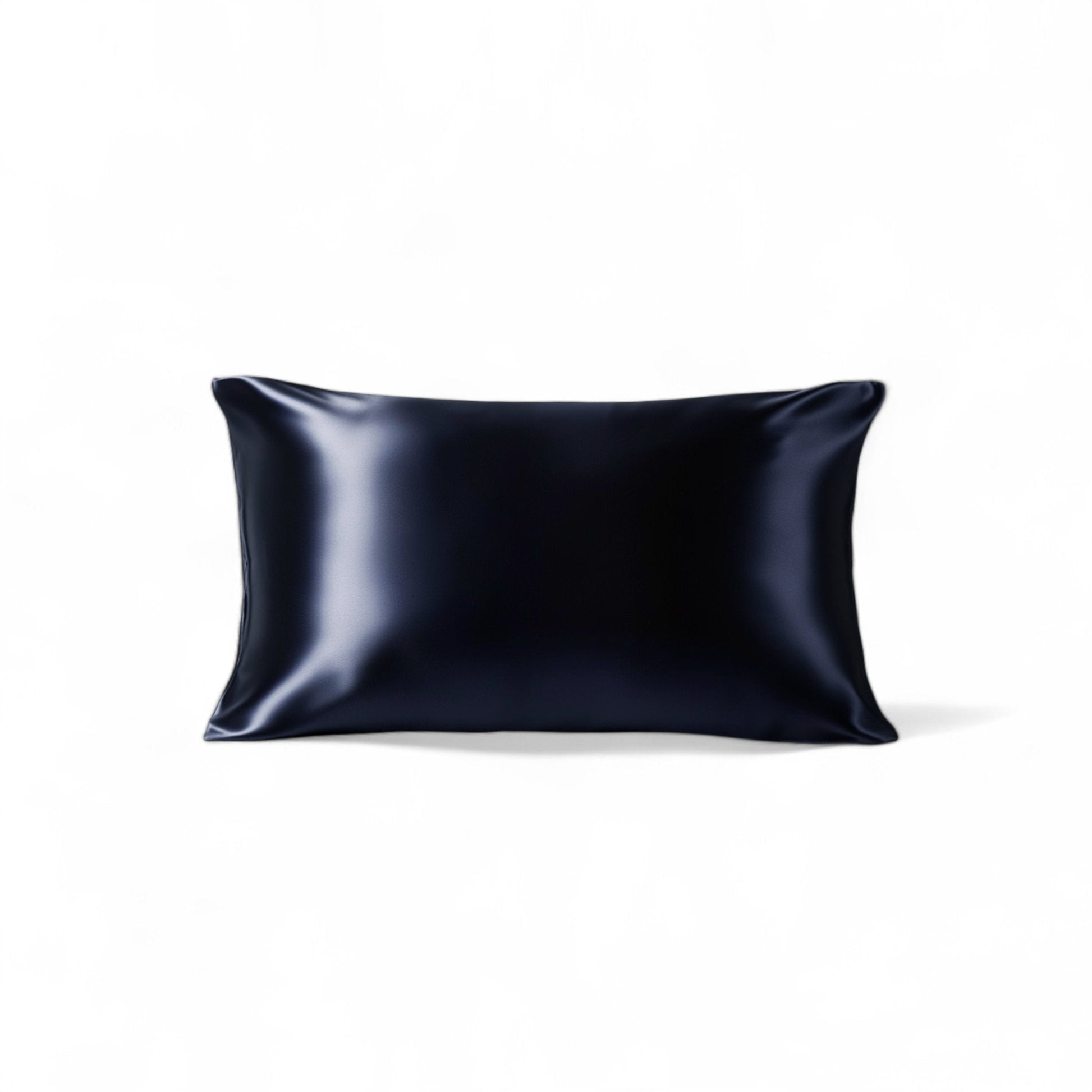 The Quiet Silk Pillowcase - Midnight Black-0