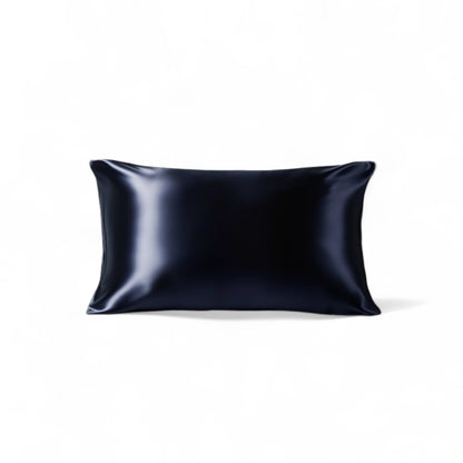 The Quiet Silk Pillowcase - Midnight Black-0