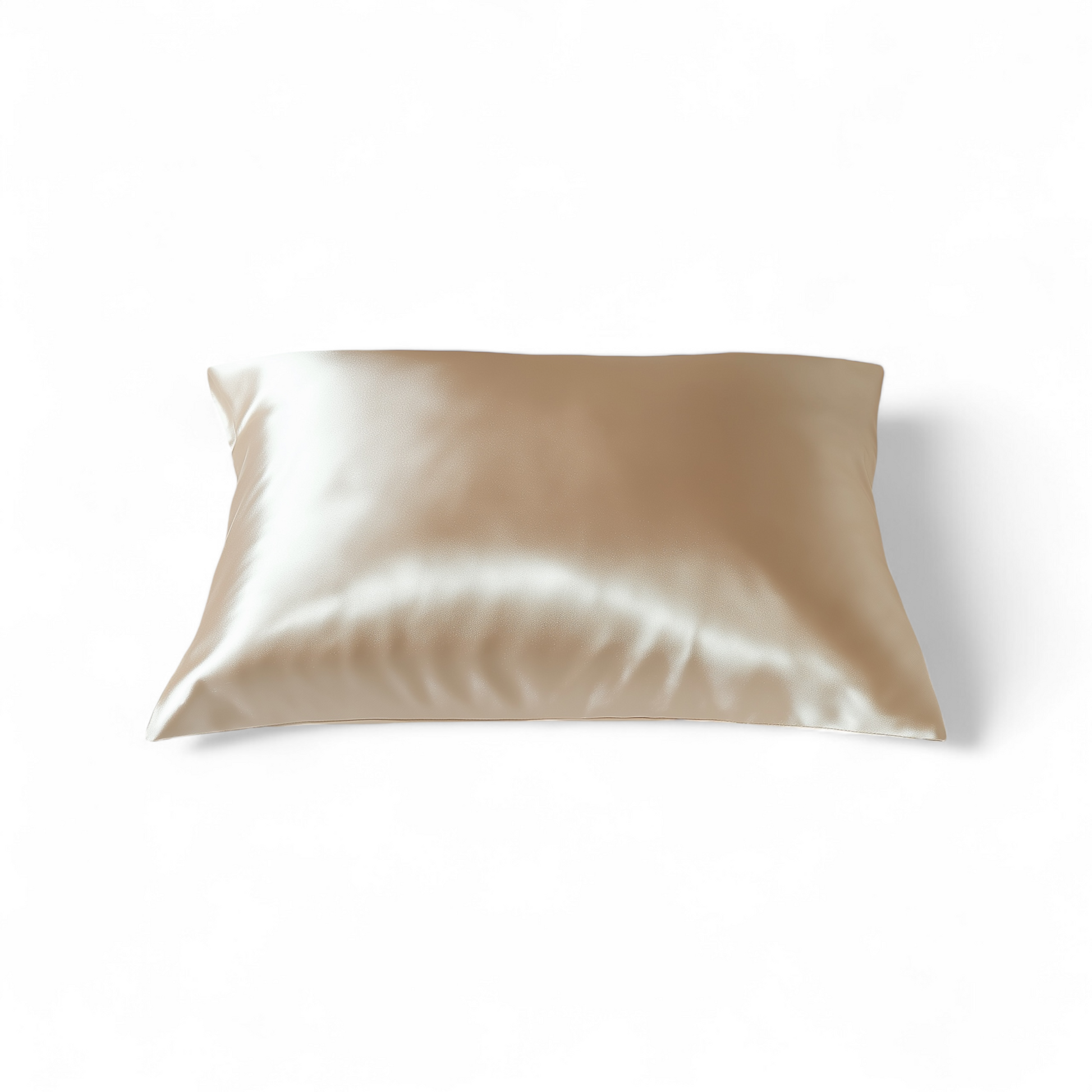 The Quiet Silk Pillowcase - Soft Champagne-2