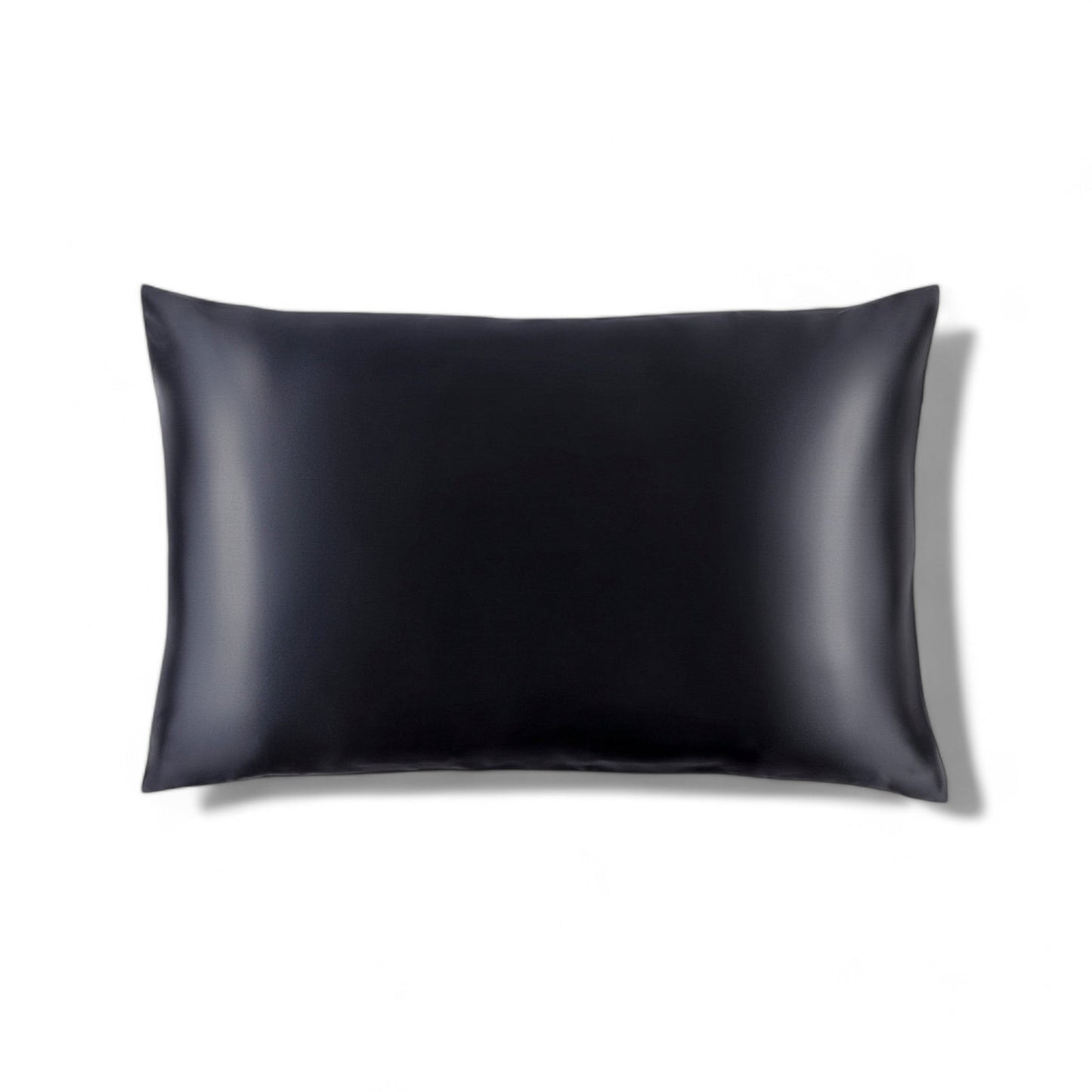 The Quiet Silk Pillowcase - Midnight Black-1
