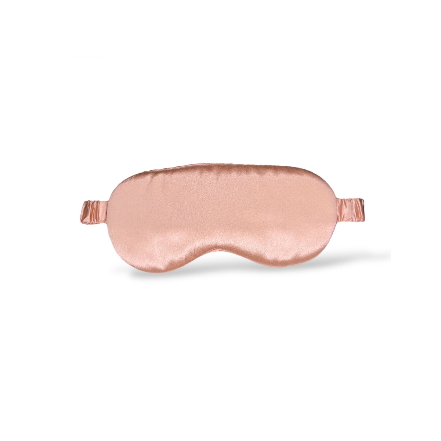 The Quiet Silk Sleep Mask - Soft Rose Gold-0