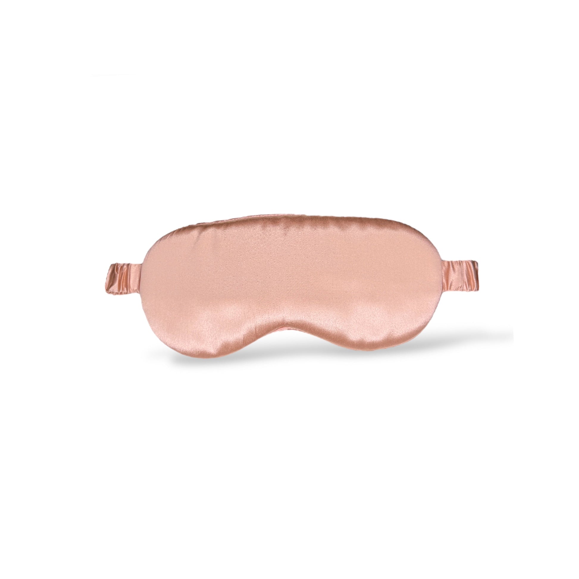 The Quiet Silk Sleep Mask - Soft Rose Gold-0