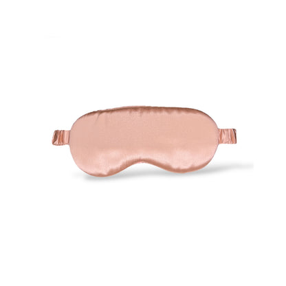 The Quiet Silk Sleep Mask - Soft Rose Gold-0
