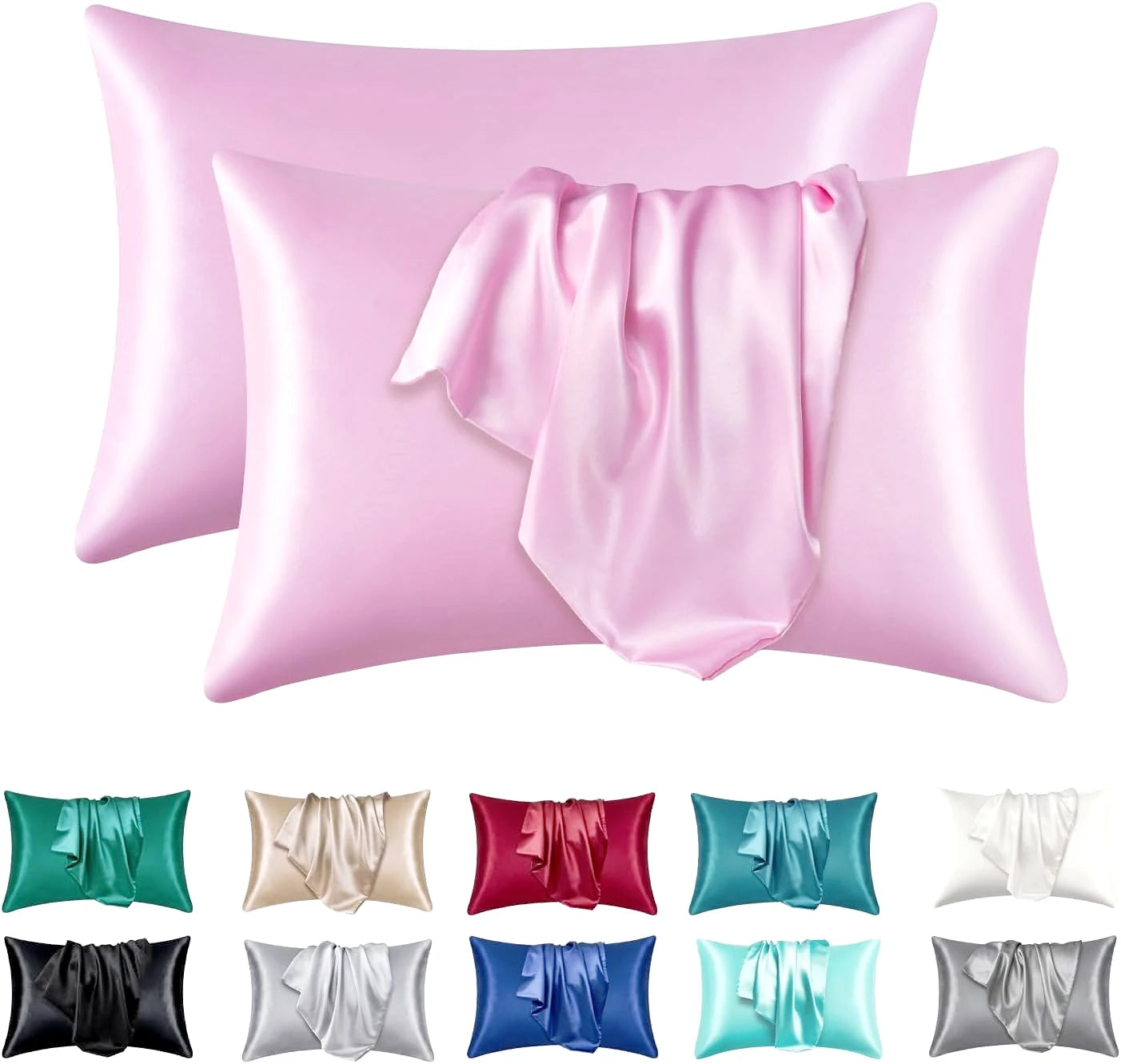 Satin Pillowcase Set