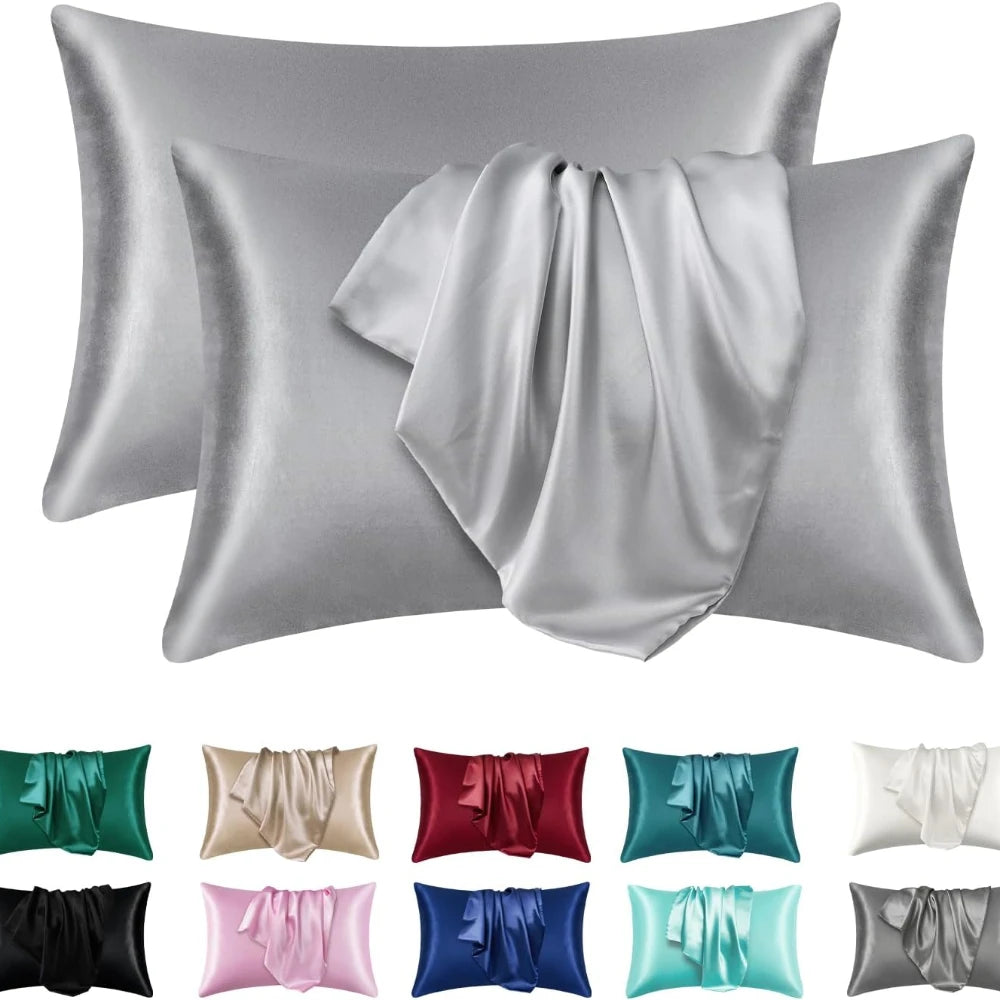 Satin Pillowcase Set