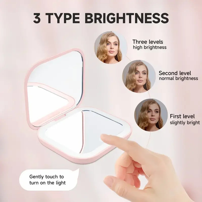 LED Compact Mirror