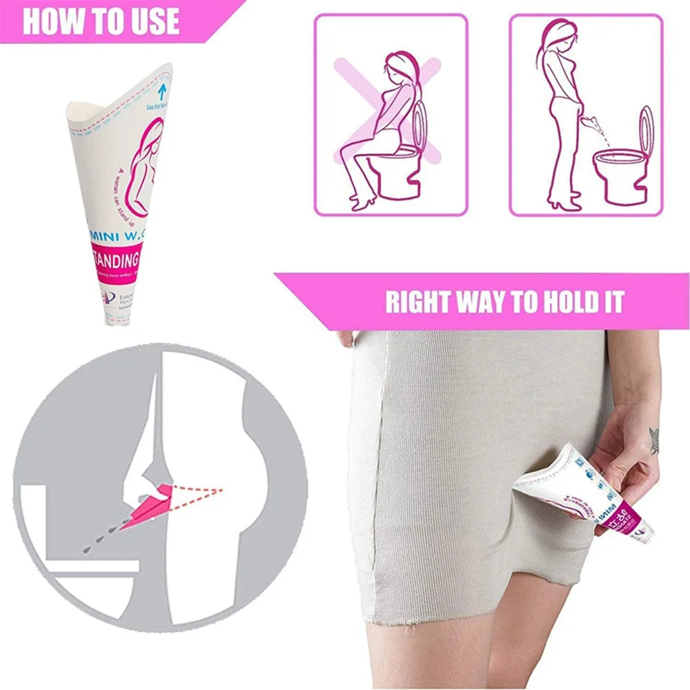 Disposable Female Urination Funnels