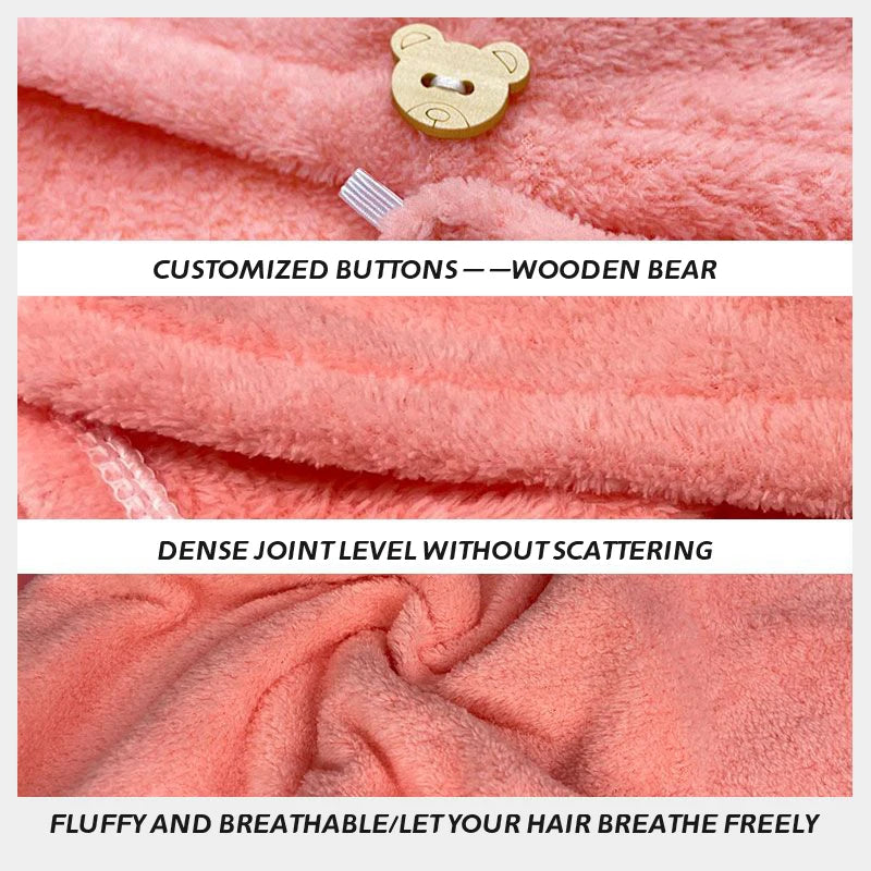 Microfiber Hair Towel Wrap