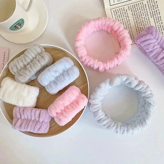 Face Wash Headband & Wristband Set