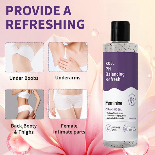 Gentle pH-Balancing Feminine Cleansing Gel
