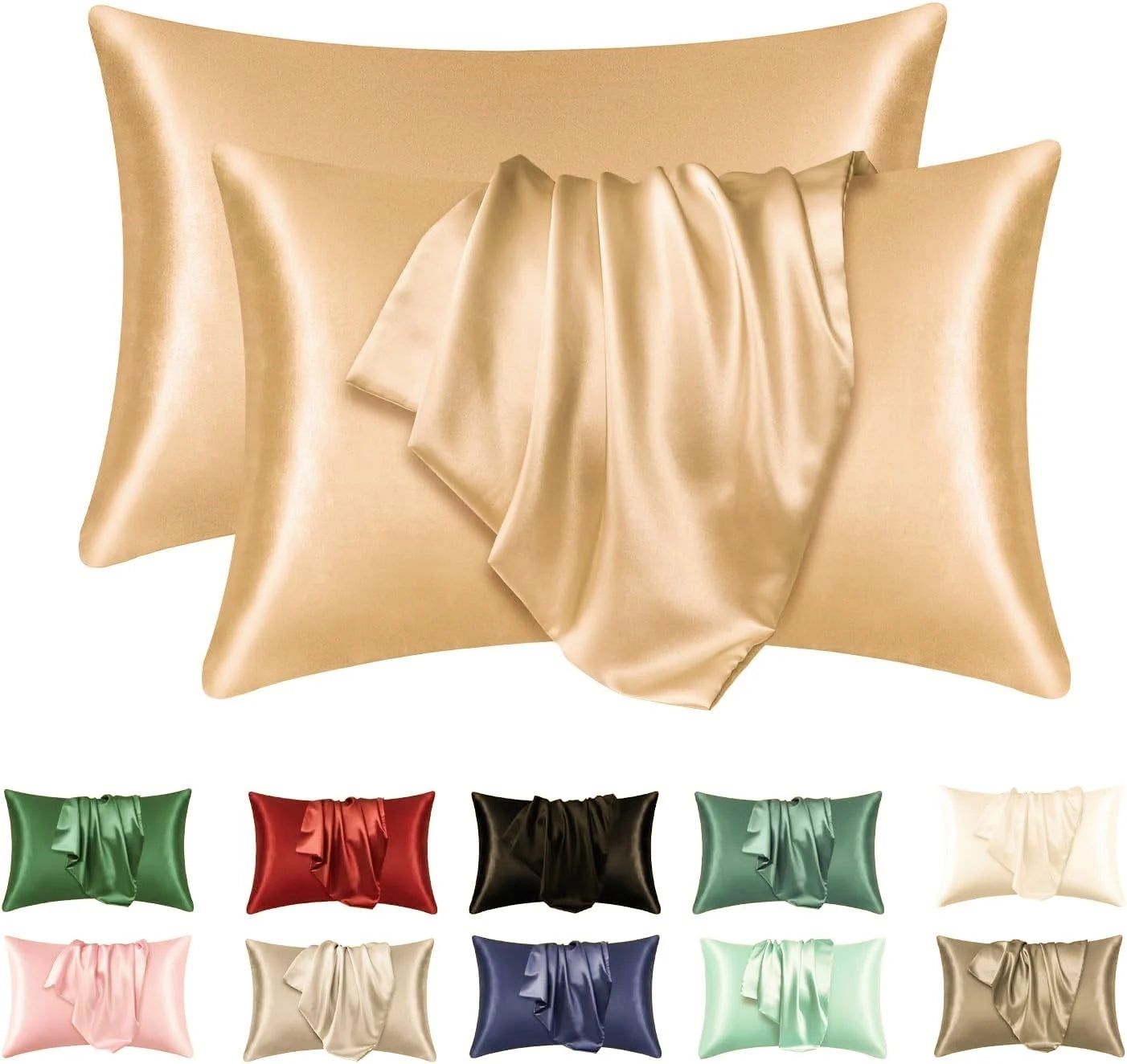 Satin Pillowcase Set