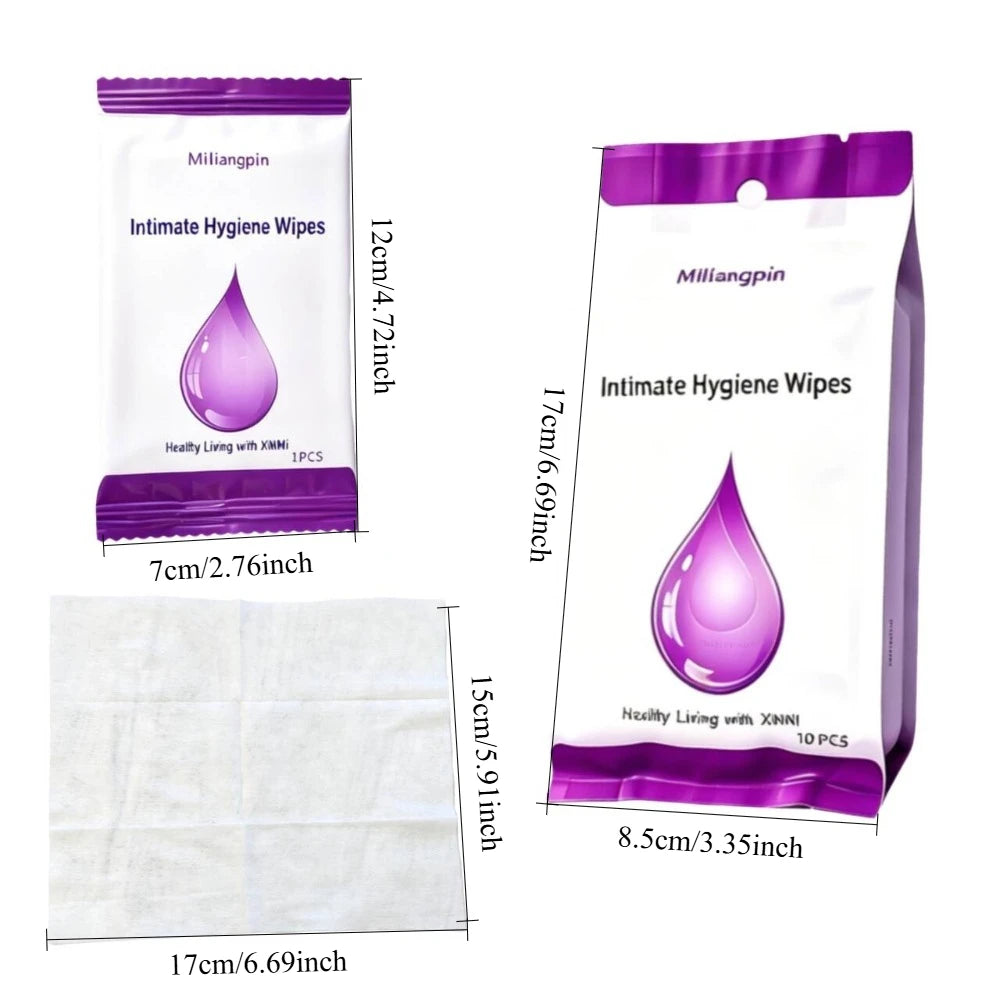 Feminine Intimate Cleansing Wipes