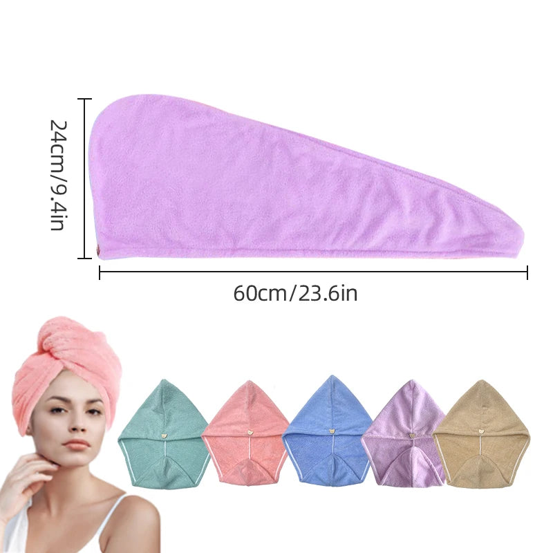 Microfiber Hair Towel Wrap