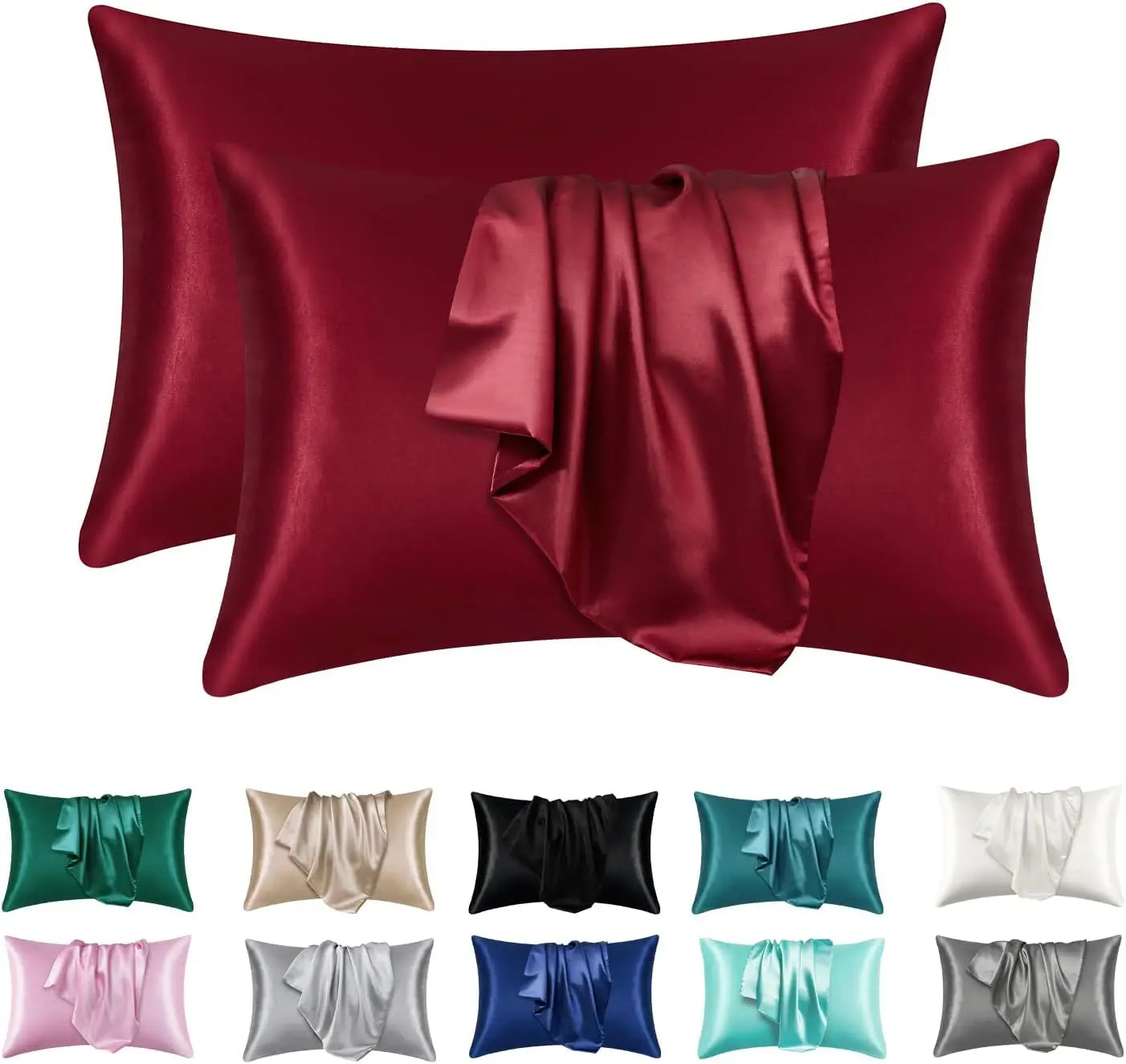 Satin Pillowcase Set