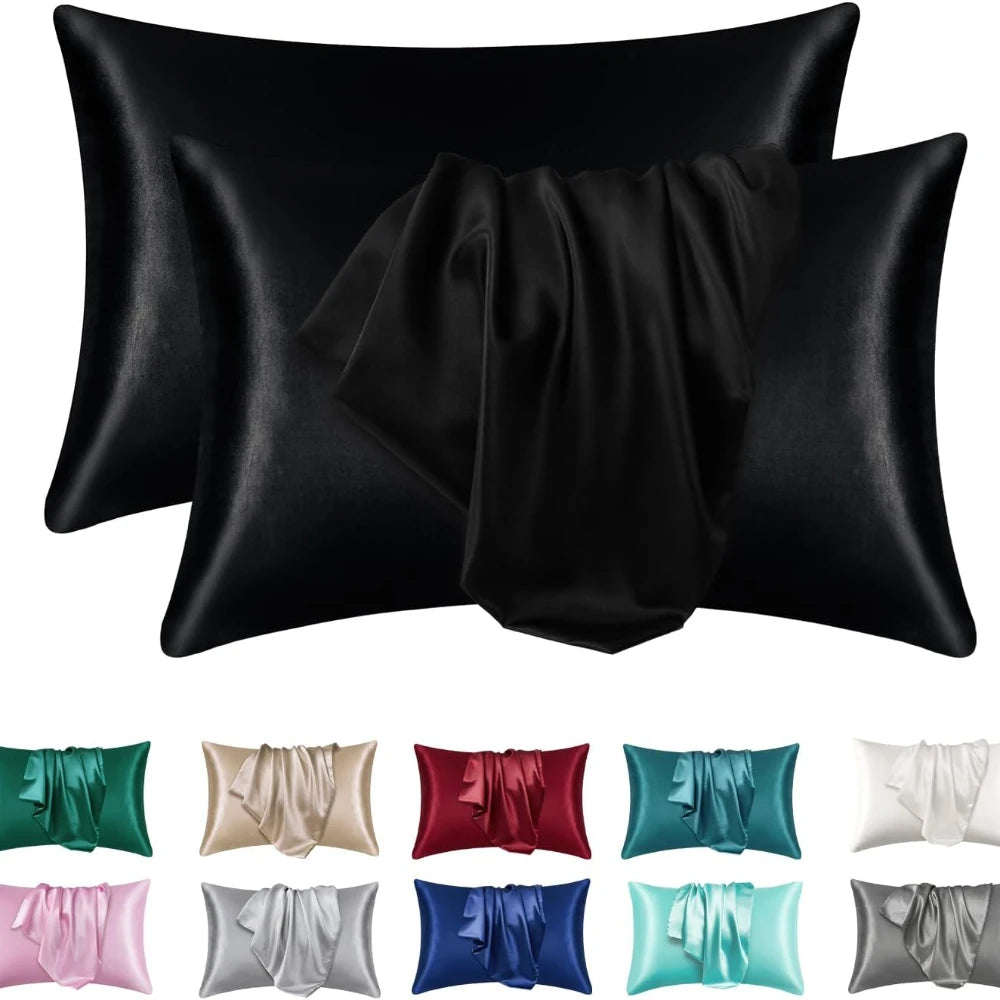Satin Pillowcase Set