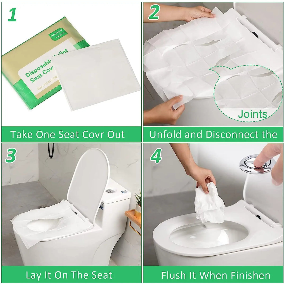 Disposable Toilet Seat Covers